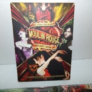 MOULIN ROUGE 2 DVD'S DISC SET IN BOX TRUTH BEAUTY FREEDON LOVE W/BOOKLET LN